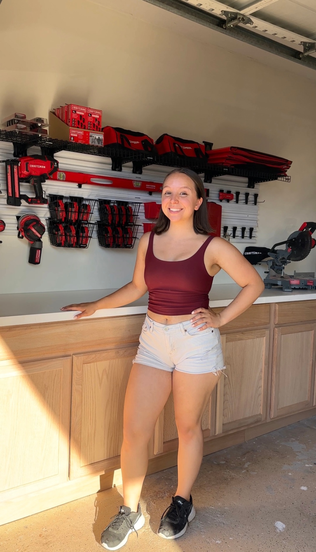 DIY Garage Workstation Makeover