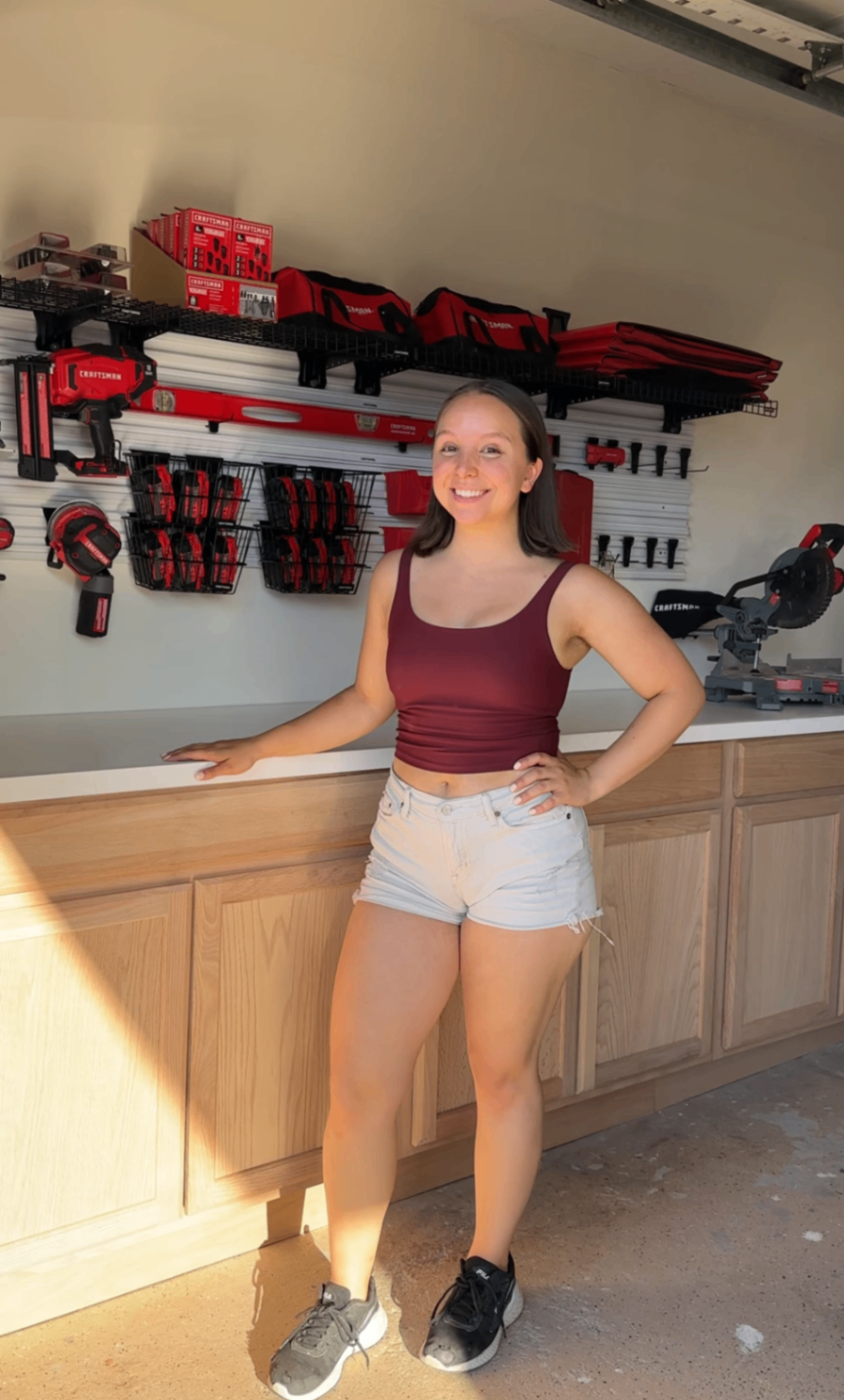 DIY Garage Workstation Makeover