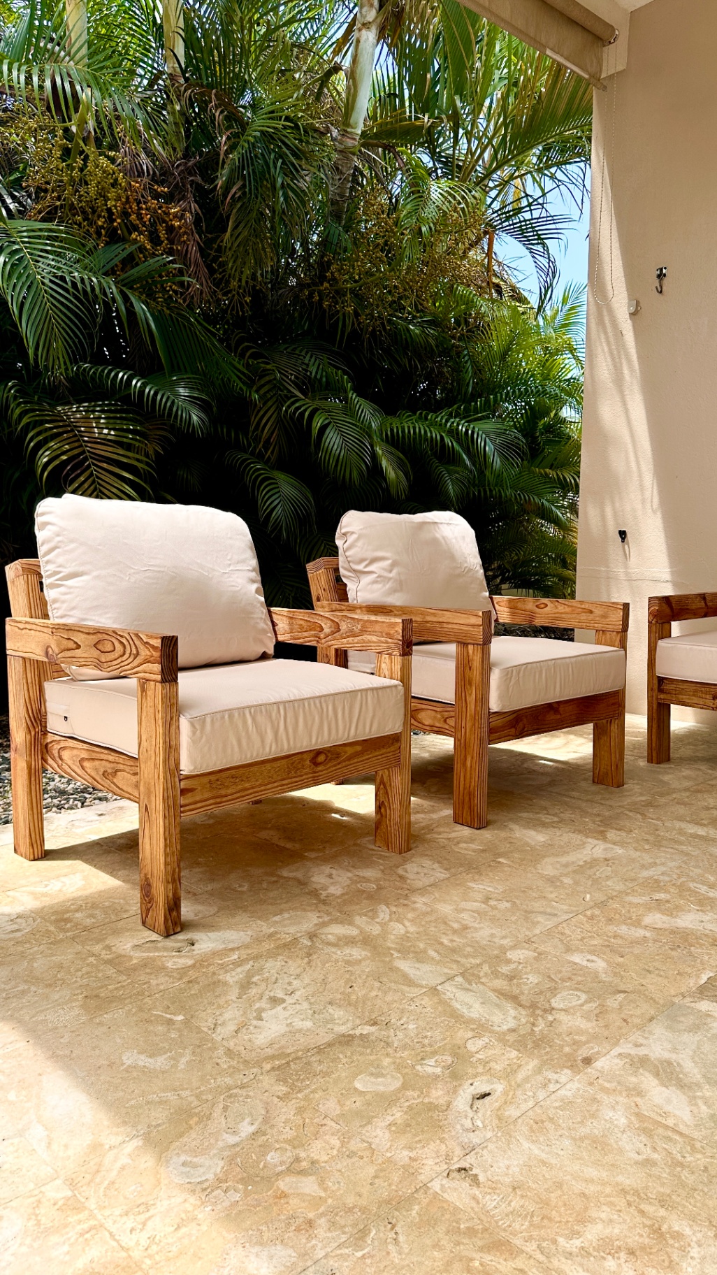 DIY Outdoor Patio Furniture (Chairs + Couch) for Under $150 in Lumber