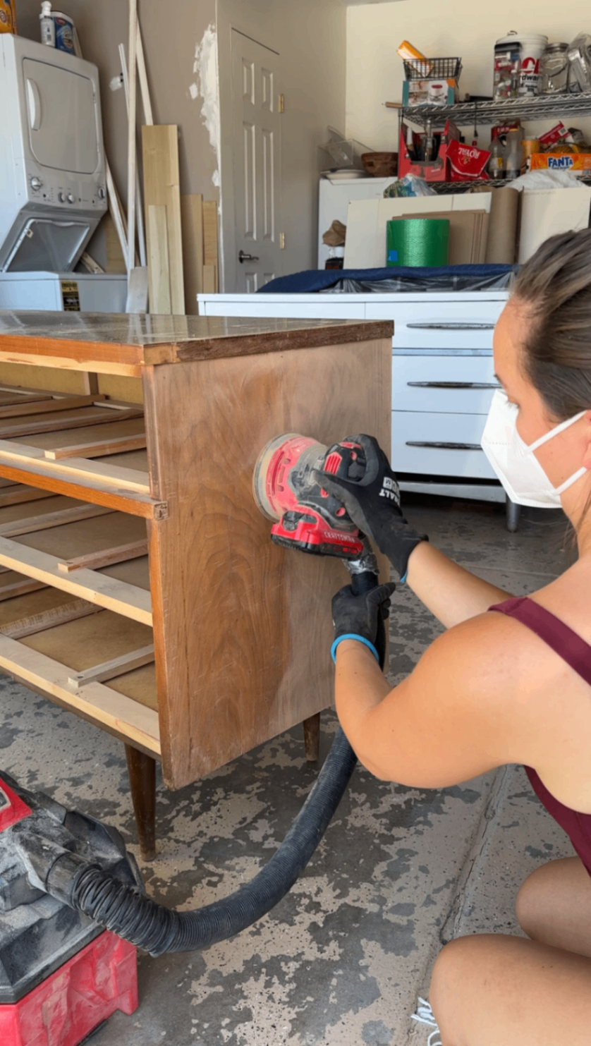 orbital sanding dresser 2